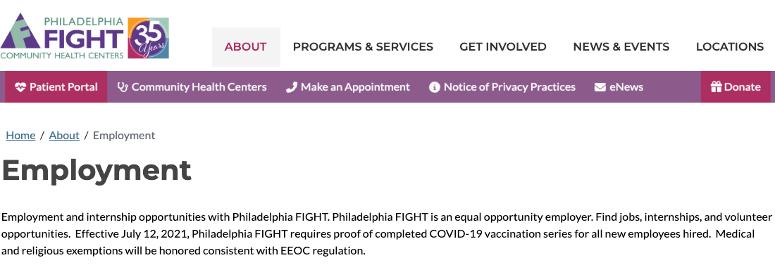 Philadelphia Fight